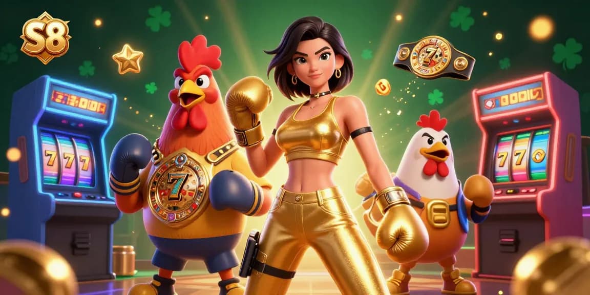 Experience thrilling action at S8 with engaging casino games and dynamic characters.