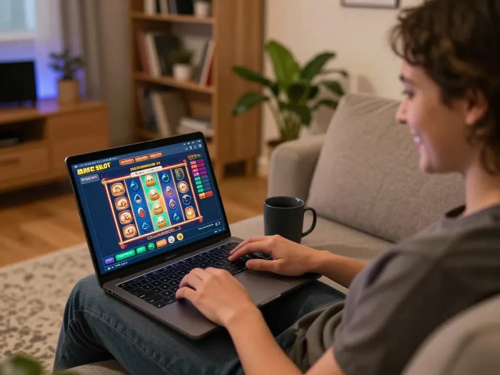 Terlibat dengan platform permainan online barcaslot sambil menikmati suasana rumah yang nyaman.