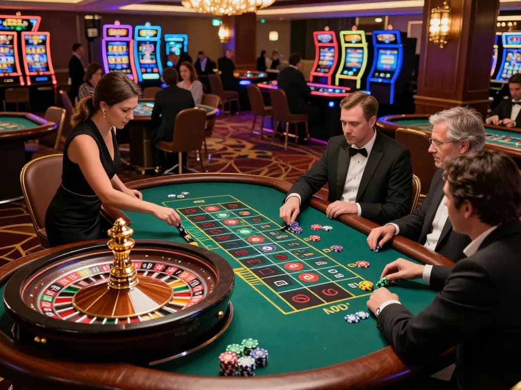 Experience the thrill of betting at trang chủ SC88 with vibrant casino roulette gameplay.