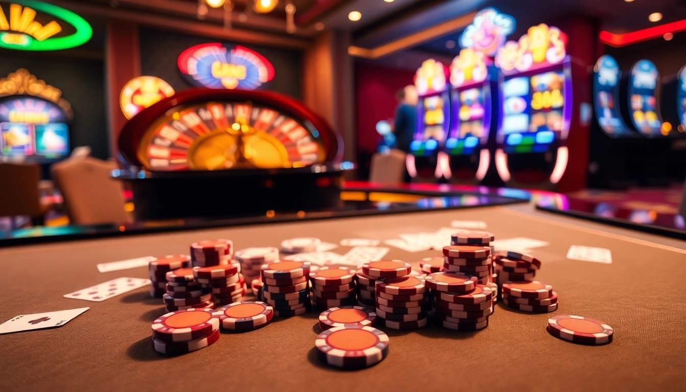Experience the excitement at https://urr88.com/ with vibrant casino tables and thrilling games.