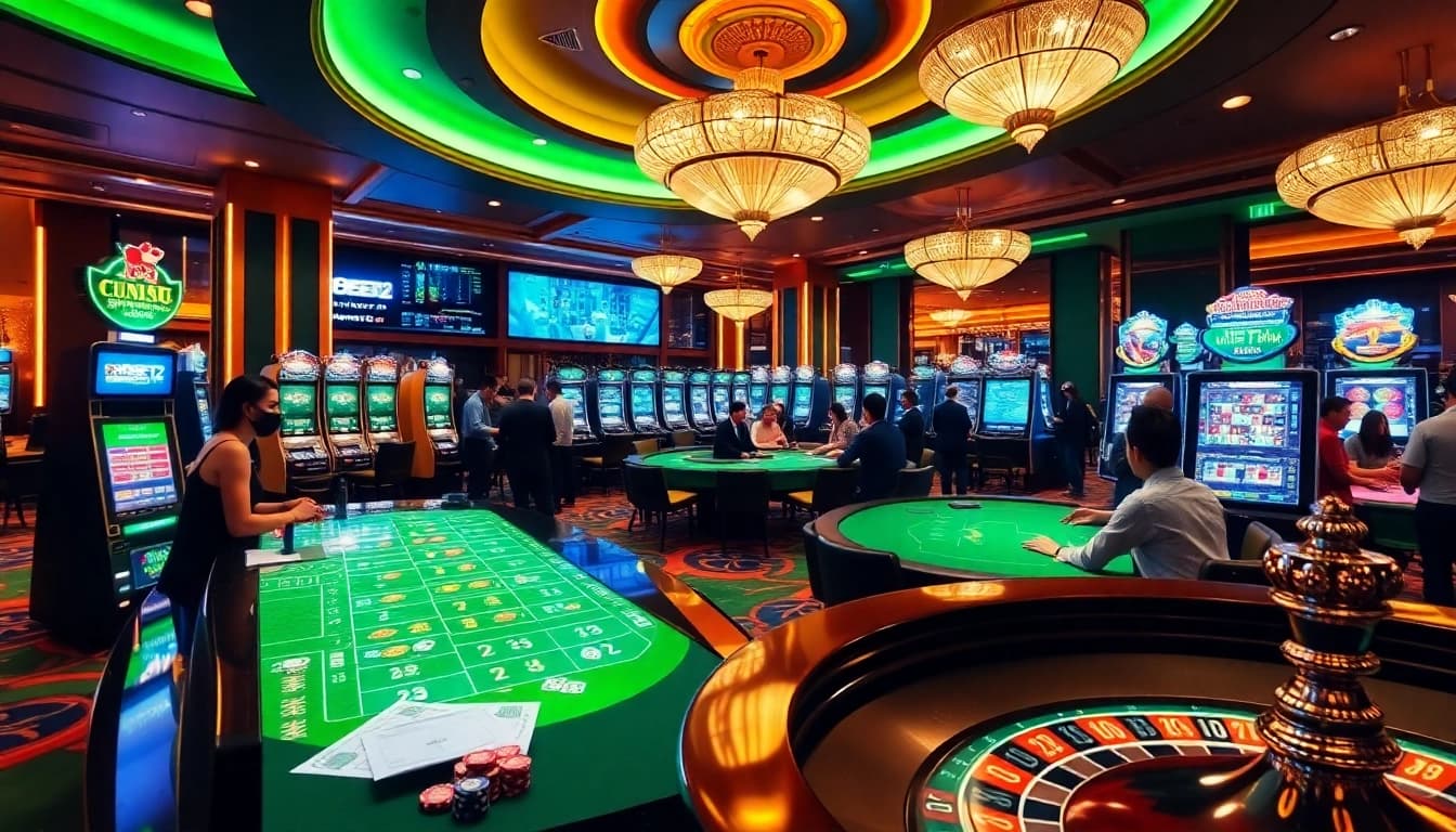 Exciting betting action featuring SBOBET92 in a modern online casino setting.