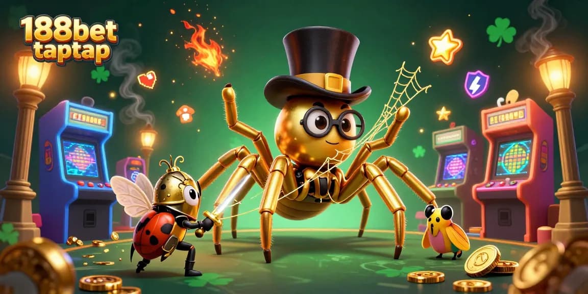 Menghadapi petualangan judi di 188bet taptap, dengan makhluk lucu di kasino.
