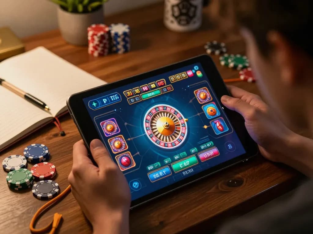 Experience thrilling online gaming strategies and wins with landlordmoneysaving while engaging with a live roulette game.