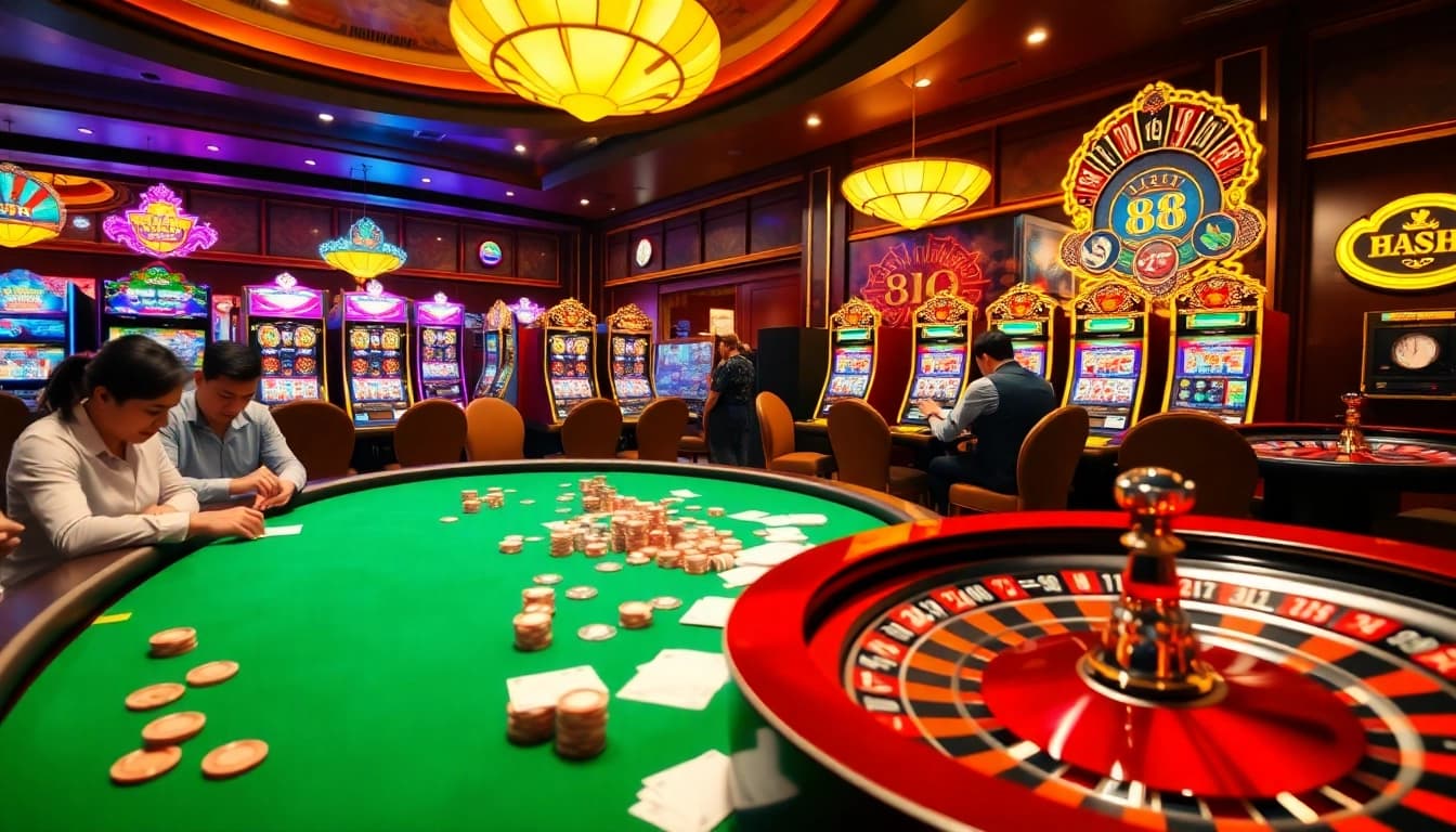 Exciting poker game scene reflecting uu 88 with vibrant chips and professional atmosphere.