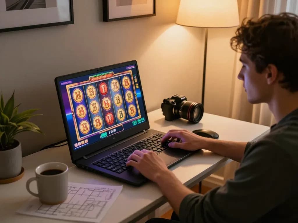 Bergabung dalam permainan slot online yang mendebarkan di aman788, menampilkan atmosfer permainan yang dinamis dan strategi yang matang.