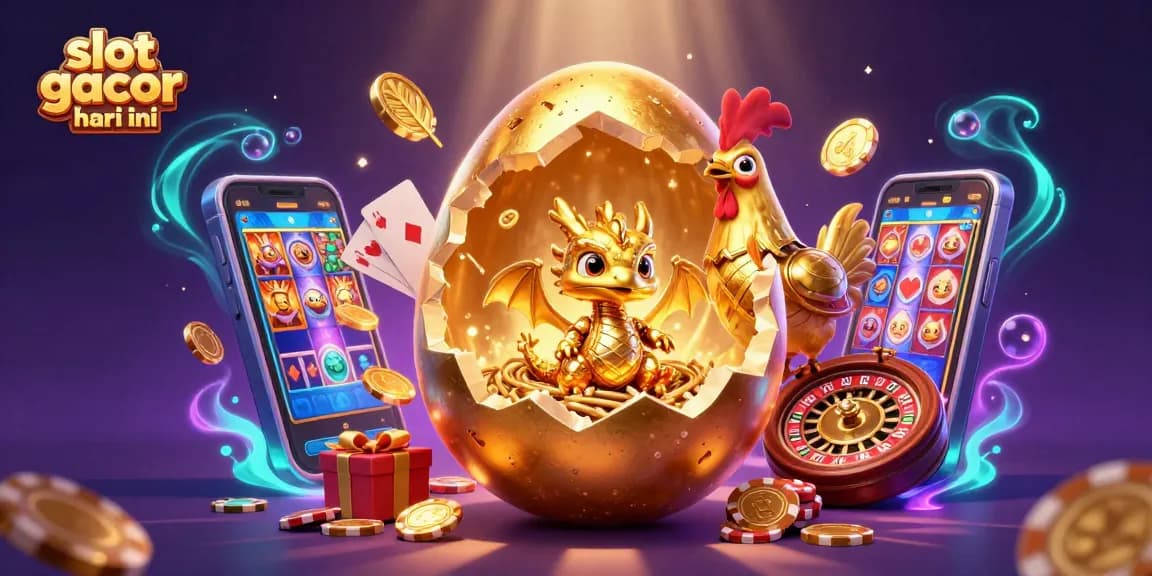 Experience exhilarating wins with slot gacor hari ini, featuring colorful games and golden rewards.