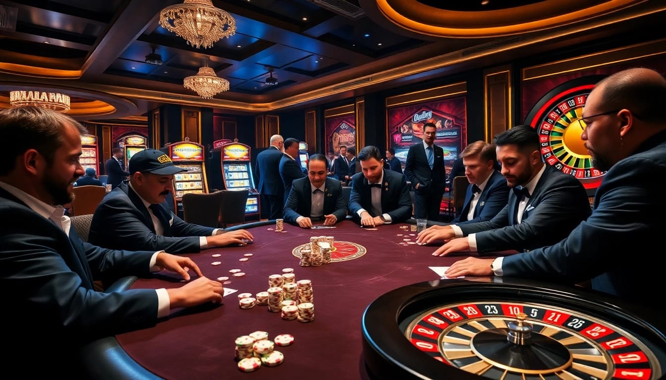 Players competing at a high-stakes poker table at https://onew88.com/, highlighting excitement and strategy.