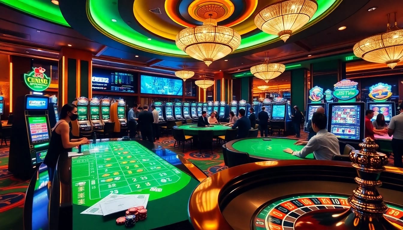 Exciting betting action featuring SBOBET92 in a modern online casino setting.