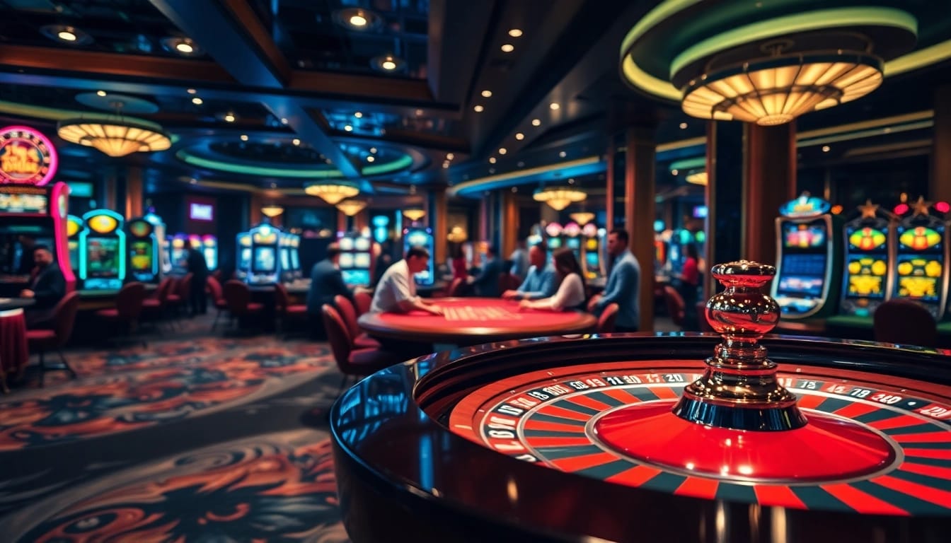 Mainkan SBOBET di kasino elegant dengan pemain bersemangat dan suasana yang menarik.