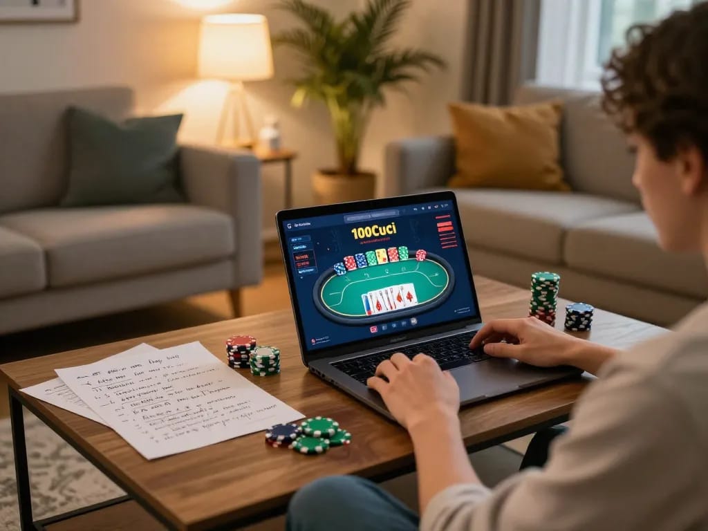 Engage with online games and register 100cuci for bonus offers from your home setup.