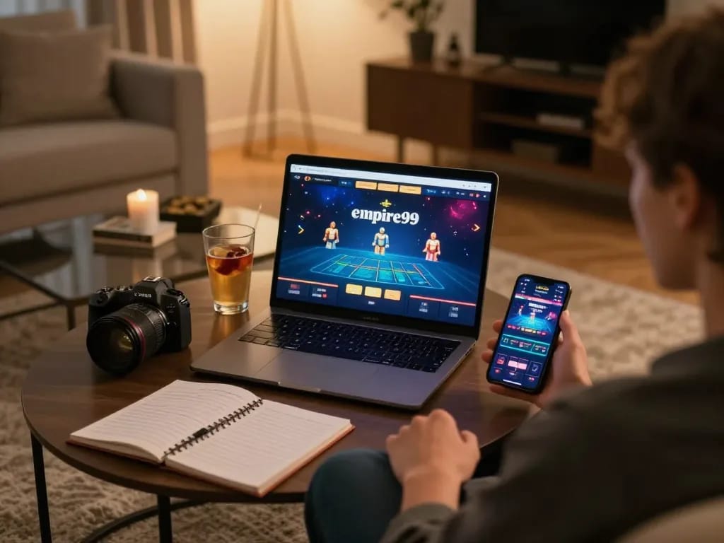 Permainan yang menarik di platform empire99 menunjukkan pengalaman perjudian online yang strategis di rumah.