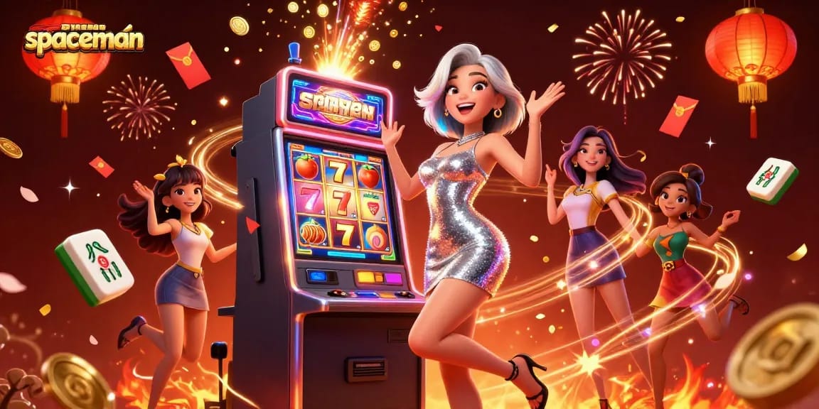 Experience high stakes action in the Spaceman slot machine with vibrant visuals and dynamic gameplay.