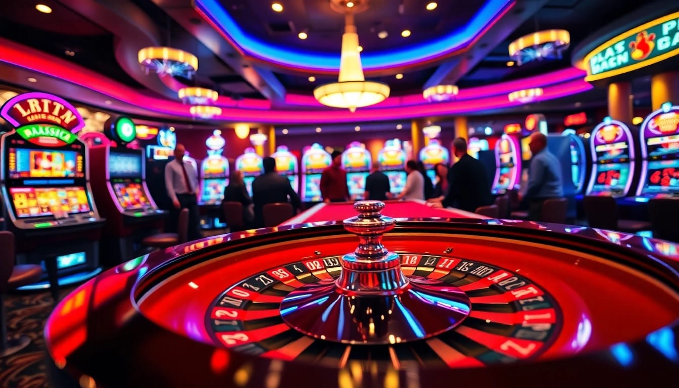 Witness engaging uu娱乐 moments at a lively casino table full of colorful chips and excitement.