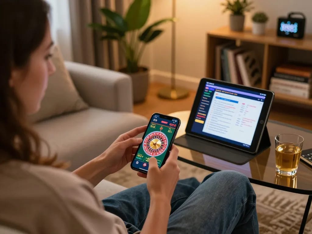 Players enjoying a dynamic 789f online casino experience on their smartphones and tablets
