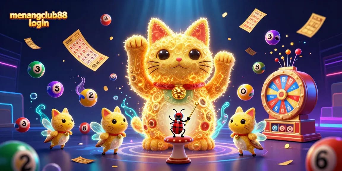 Engage with the menangclub88 login scene showcasing a vibrant casino world filled with luck and excitement.