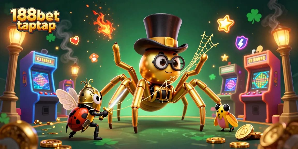Menghadapi petualangan judi di 188bet taptap, dengan makhluk lucu di kasino.