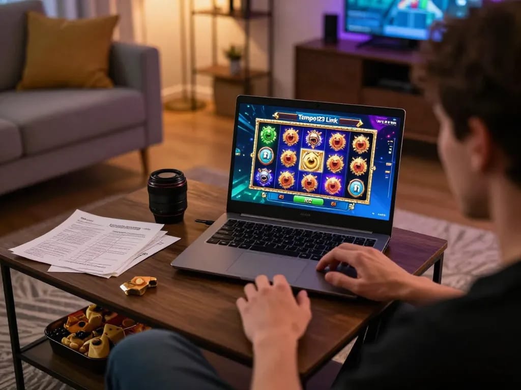 Mainkan slot di Tempo123 Link untuk RTP tinggi dan strategi menang dalam suasana rumah yang nyaman