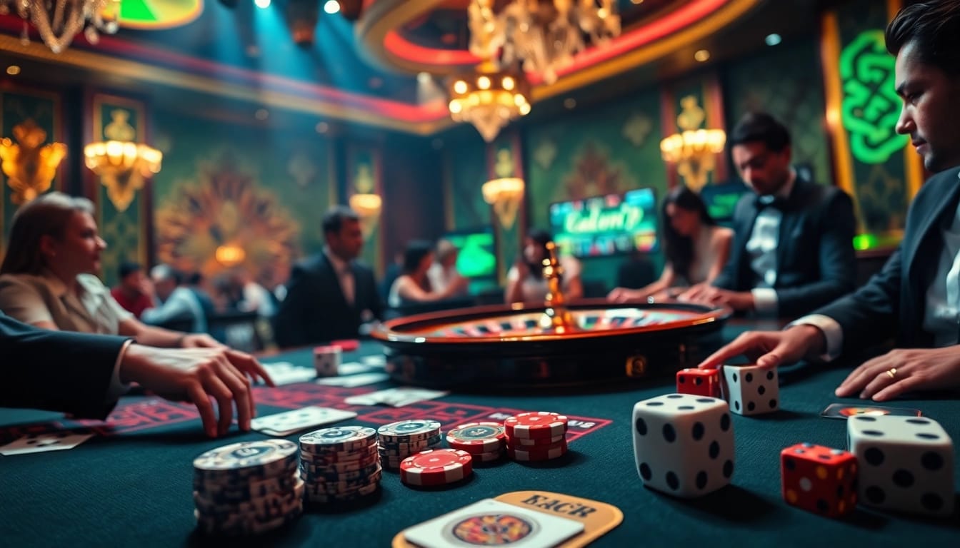 Experience the thrill of Rik vip casino gaming with vibrant tables and immersive gameplay.