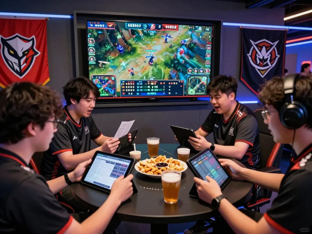Live Dota 2 betting scene at GGLBet showcasing excitement and fan engagement.