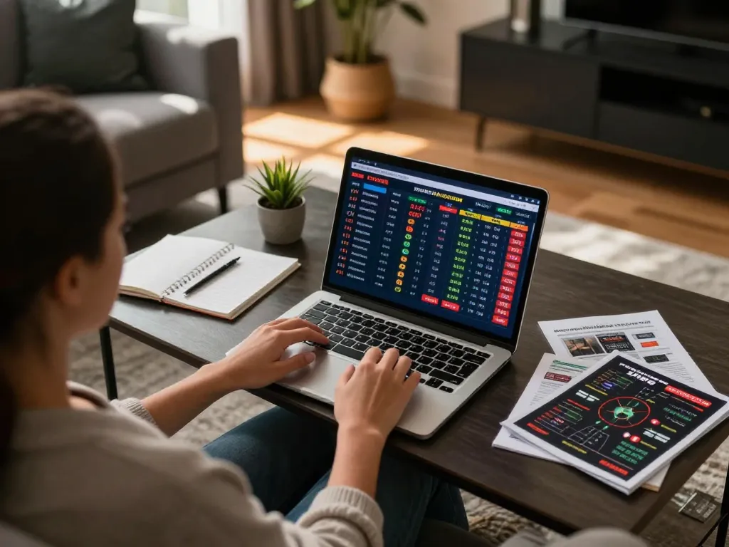Experience the strategic excitement of net88 sports betting from a cozy living room setting.
