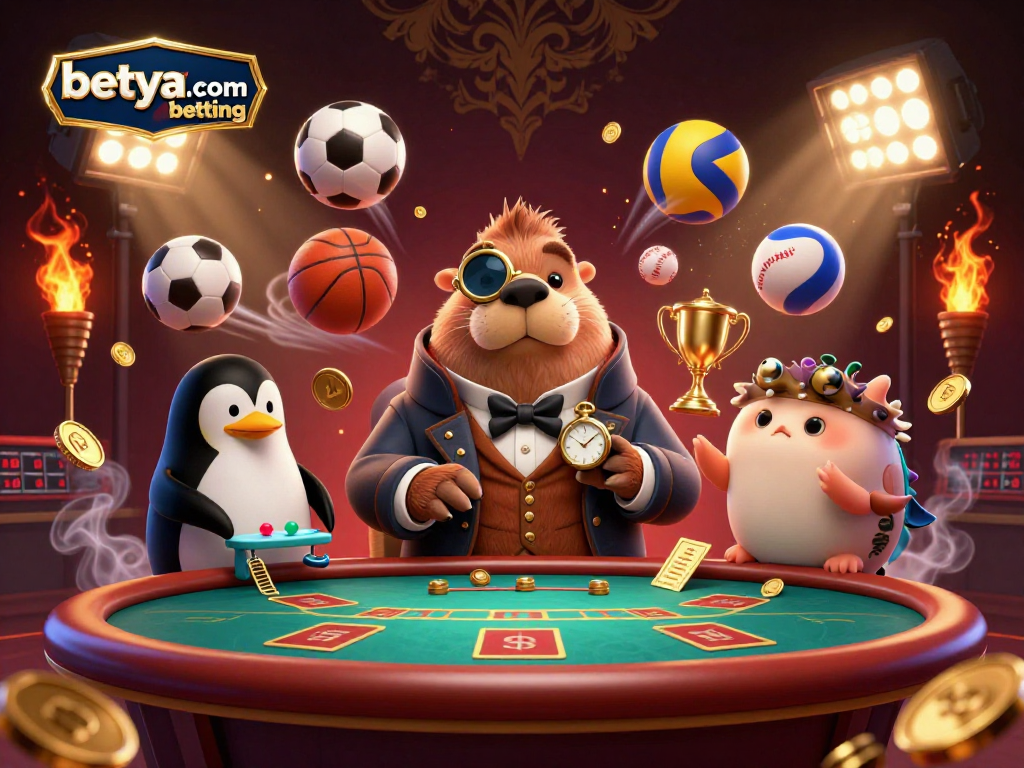 Experience betya.com mlb betting excitement with this vibrant underwater scene showcasing casino action and sports!
