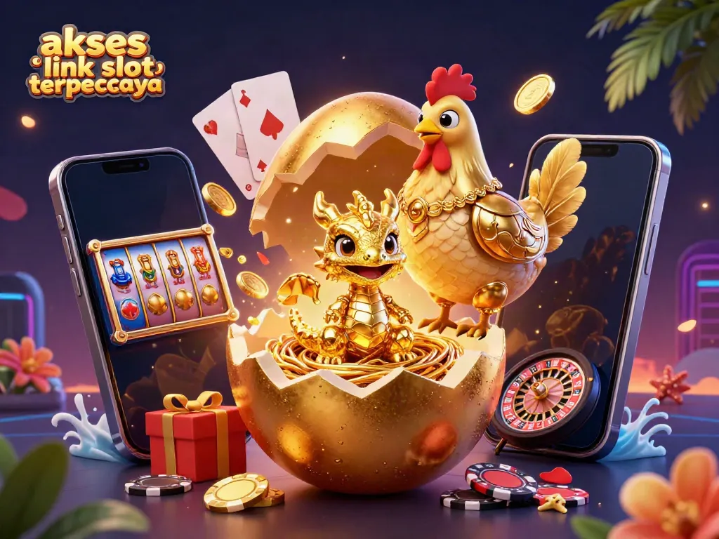 Menangkan jackpot dengan akses link slot terpercaya melalui gambar slot seru yang ditampilkan.
