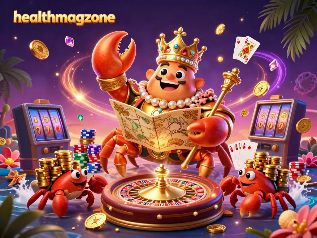 Kemenangan besar di healthmagzone dengan koin emas, sultan kepiting, dan permainan kasino yang menyenangkan.