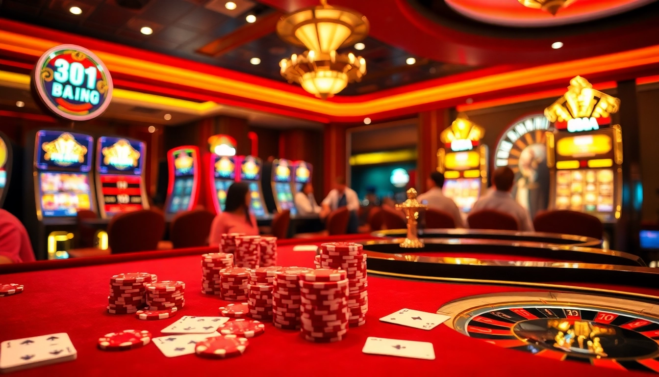 Experience the thrill of winning at 88aa's vibrant casino tables filled with excitement and luxury.