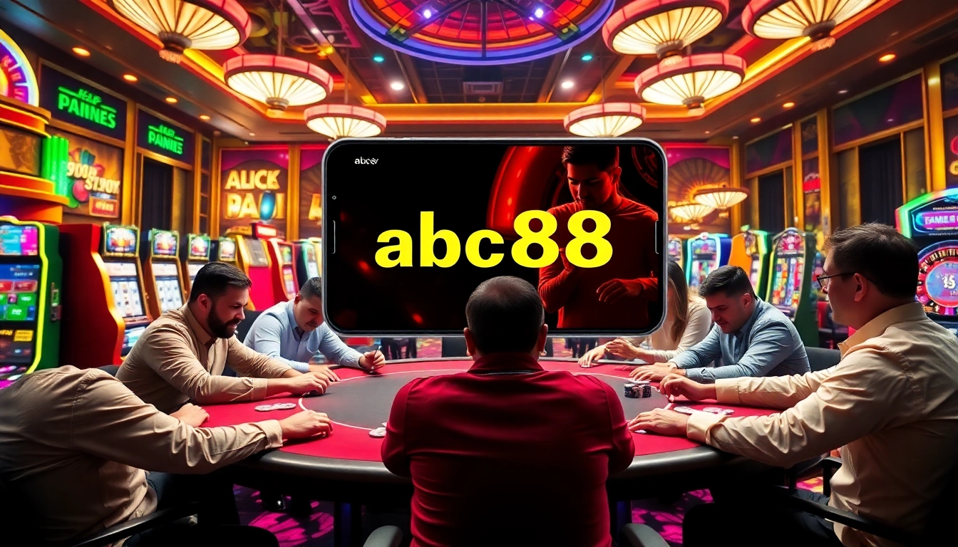 Experience the excitement of online gambling at https://abc88.app/ with vibrant casino games and professional players.