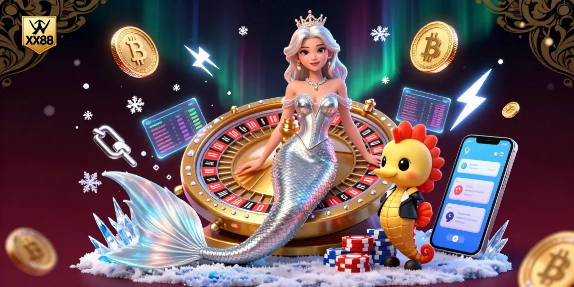Enhance your gaming experience with XX88 at this vibrant casino illustration featuring elements of bet and luck.