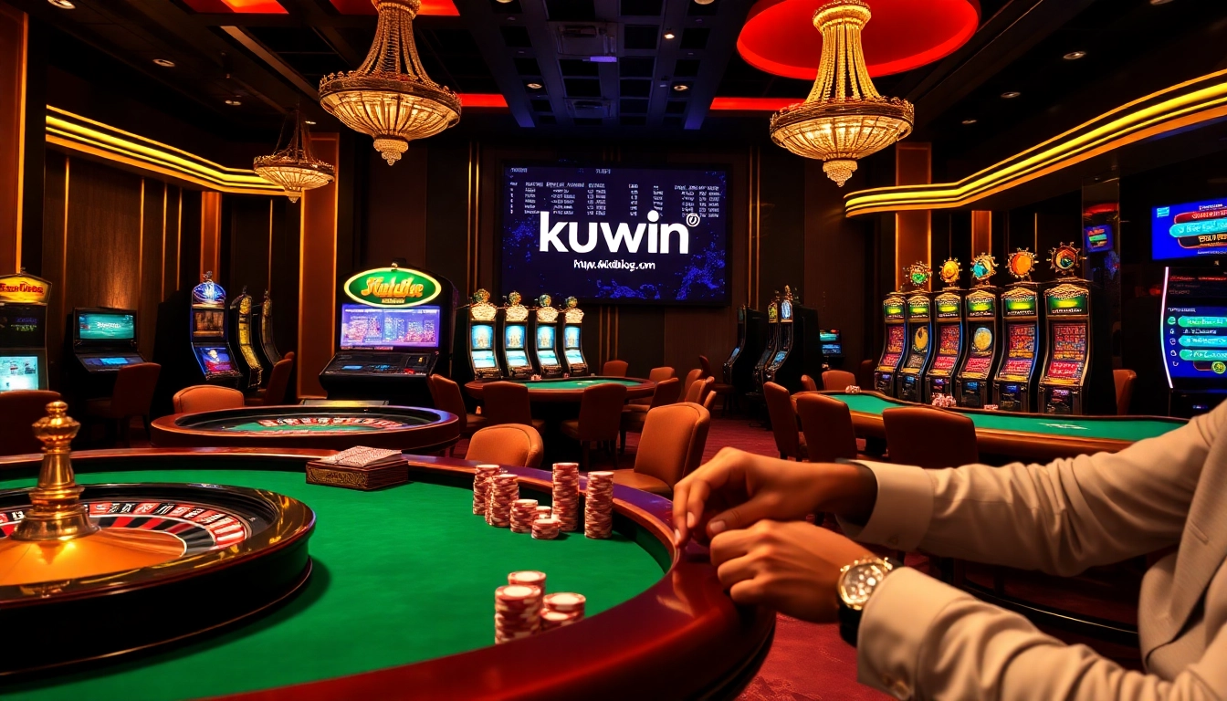 Experience the thrill of gambling at https://kuwinblog.com/ with elegant casino settings and vibrant gaming activities.