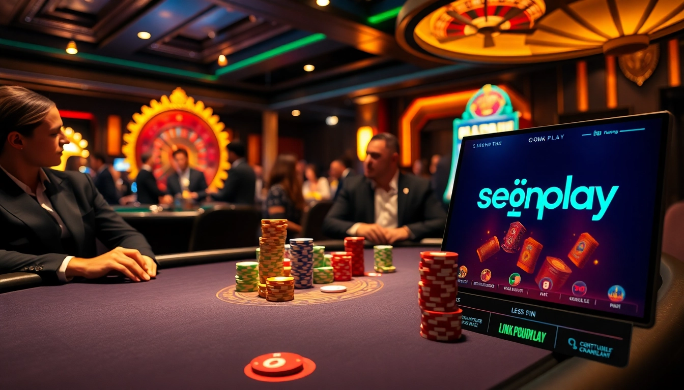 Experience thrilling gameplay at Sepuhplay link with vibrant casino action and engaging poker tables.