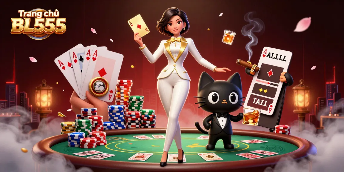 Engage with exciting games at Trang chủ BL555 while enjoying poker tables and vibrant casino elements.