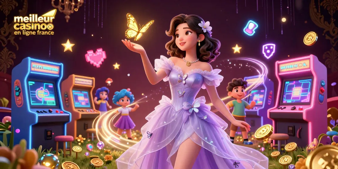 Engagez-vous avec l'expérience du meilleur casino en ligne en France à travers des personnages de casino vibrants et des éléments de jeu.