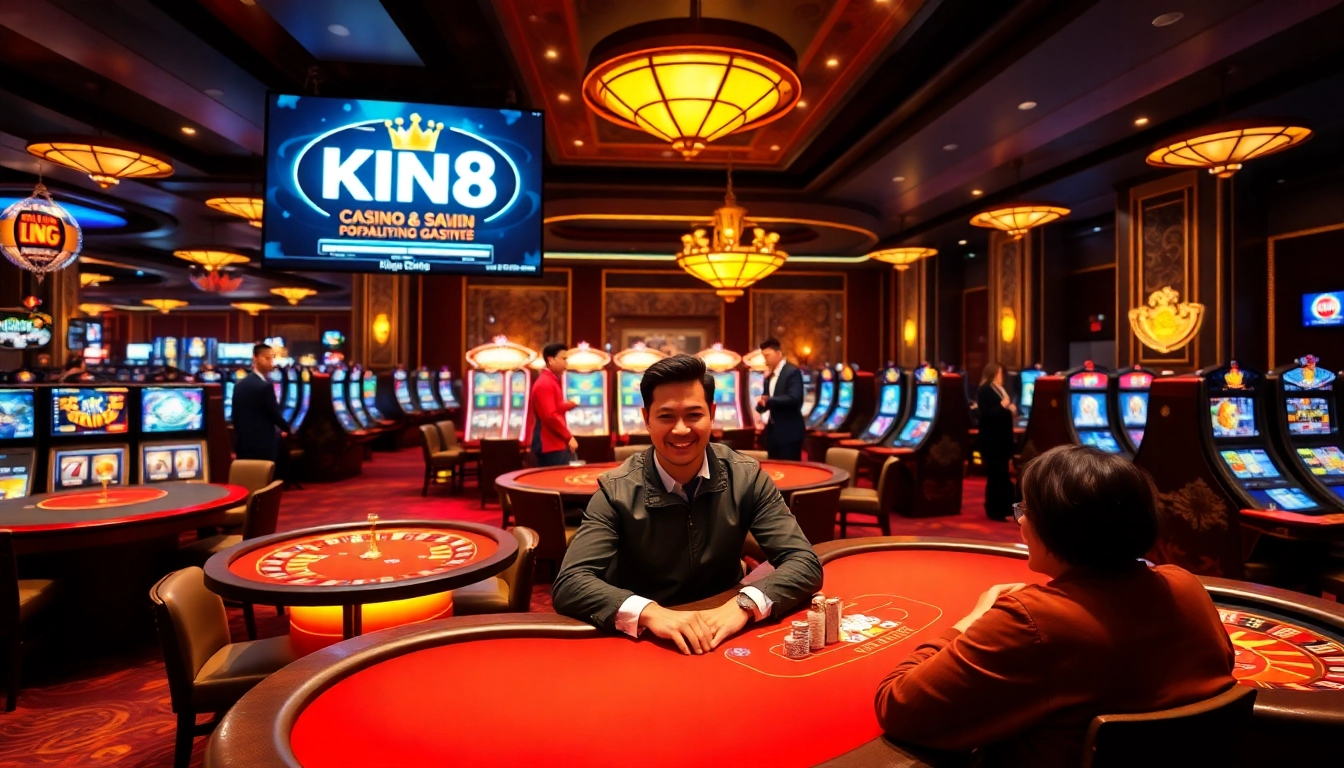 Experience thrilling gambling at king 88 with exciting casino tables and vibrant atmospheres.