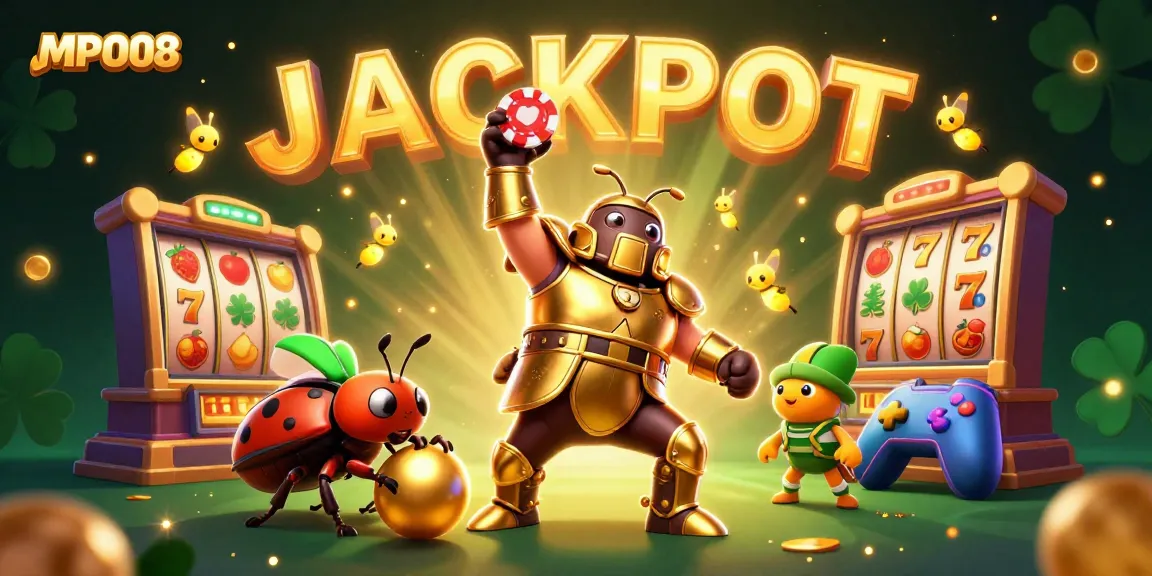 Experience thrilling jackpots with MPO08's vibrant slots featuring dynamic character action.