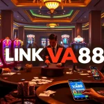 Exciting gaming action featuring LINK VA88 at a luxurious online casino.