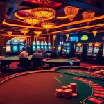 Exciting casino gameplay with HAYWIN poker chips on vibrant tables and spinning roulette wheels.
