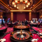 Experience the thrill of gameplay at ph365 casino with vibrant tables and slot machines.