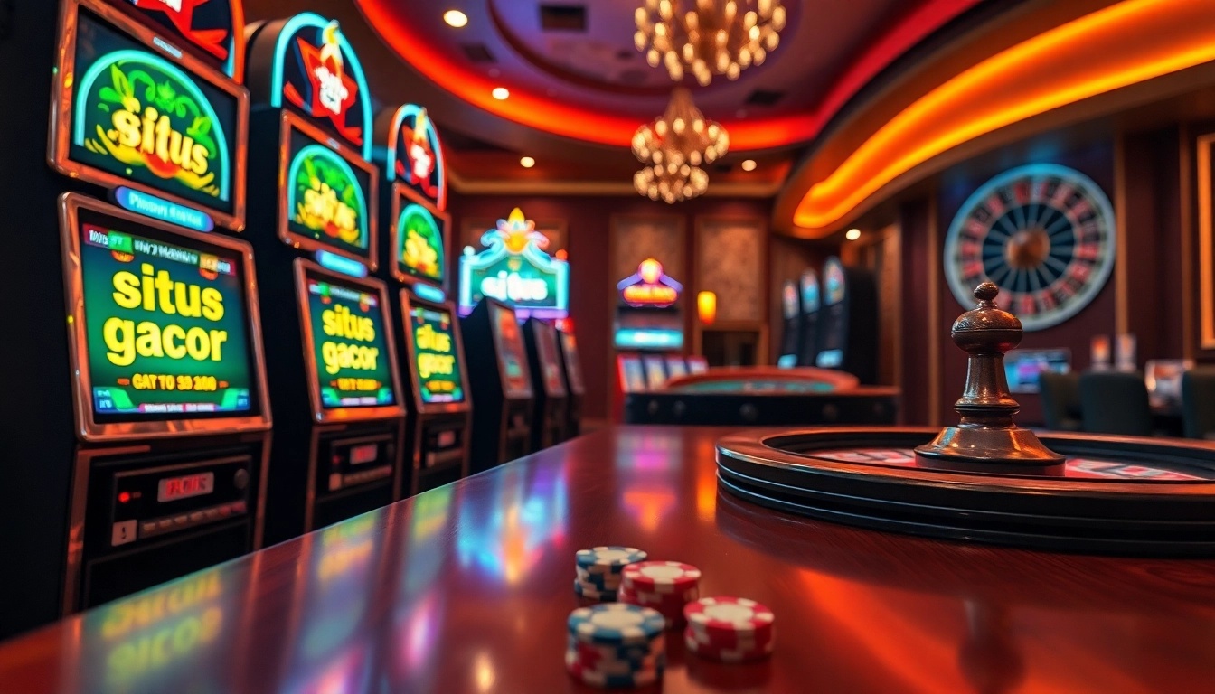 Spin the reels at situs gacor for thrilling jackpots and wins with modern slot machines.