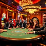 Experience the thrill of gambling at the thrilling j88 poker table in a luxurious casino setting.